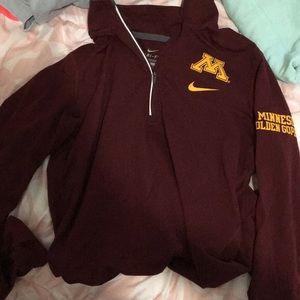Gophers quarter zip